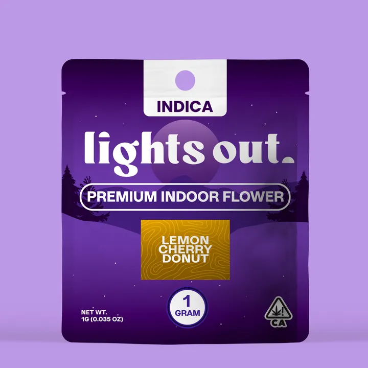LIGHTS OUT LEMON CHERRY DONUT PACKAGE