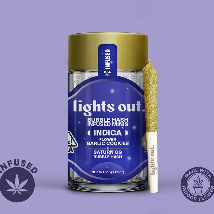 LIGHTS OUT GARLIC COOKIES PACKAGE